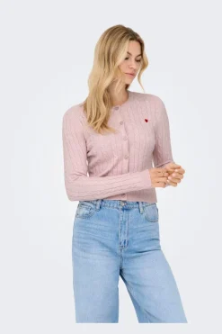 Onlkatia Ls Cable Button Cardigan Cc Knt*Only Best