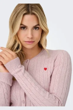 Onlkatia Ls Cable Button Cardigan Cc Knt*Only Best