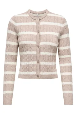 Only Onlkatia Ls Cable Button Cardigan Cc Knt< Cardigans|Ammevenligt Tøj