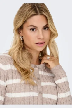 Only Onlkatia Ls Cable Button Cardigan Cc Knt< Cardigans|Ammevenligt Tøj