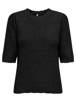 Onlkatia Ss Structure O-Neck Cc Knt*Only Discount