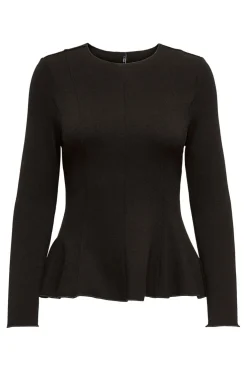 Only Onlkenya L/S Peplum Top< Bluser & Skjorter