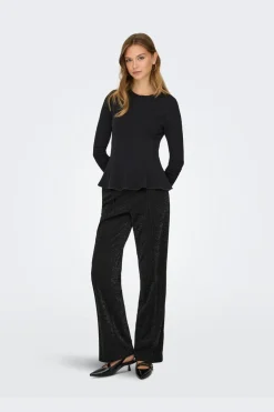 Onlkenya L/S Peplum Top*Only