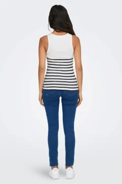 Onlkenya Rib Stripe Tank Top*Only Sale