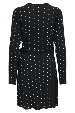 Only Onlkeshav L/S V-Neck Wrap Dress< Kjoler