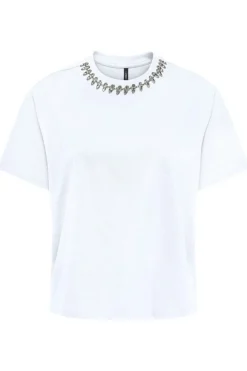 Onlkiara Life S/S O-Neck Top*Only Online