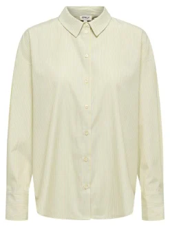 Only Onlkiri Ls Shirt Ox< Bluser & Skjorter|Ammevenligt Tøj