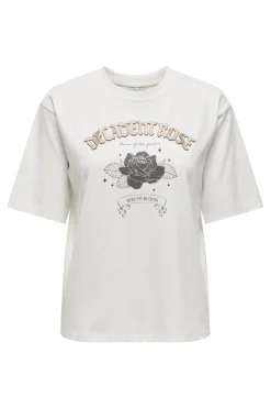 Only Onllana Life S/S Print Top Box< T-Shirts & Toppe