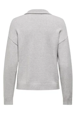 Onllana Polo Ls Pullover Knt*Only Online