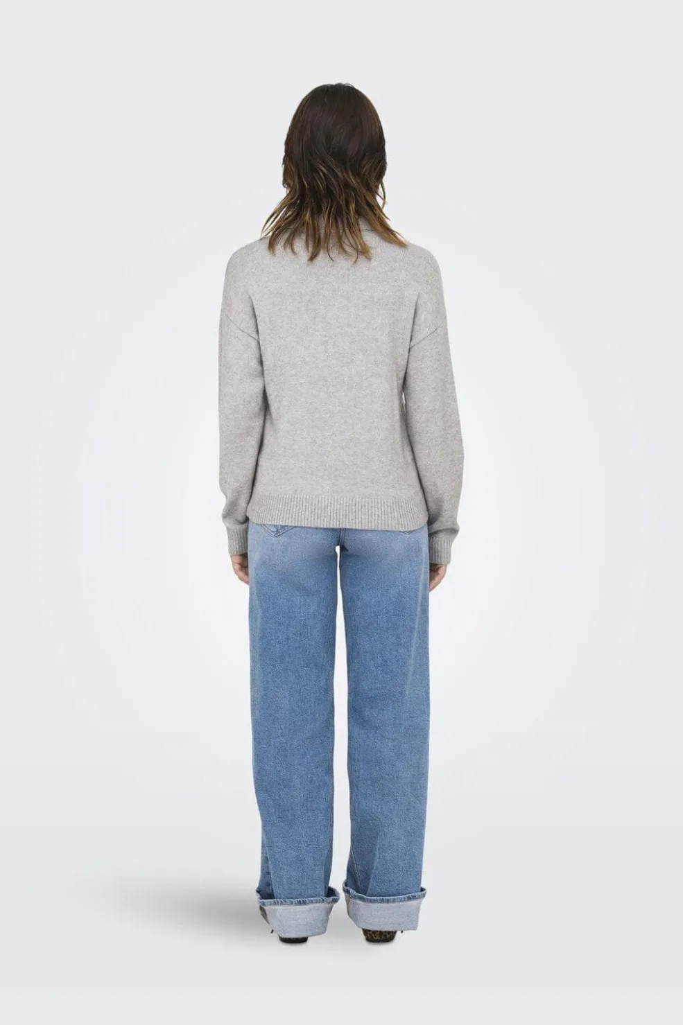 Onllana Polo Ls Pullover Knt*Only Online