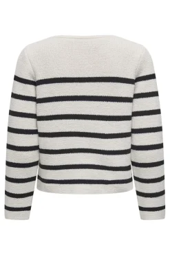 Only Onllaura Life Ls O-Neck Cardigan Cc Knt< Cardigans|Ammevenligt Tøj