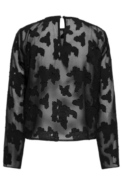 Only Onlleidy Life Ls Burn Out Top< Bluser & Skjorter