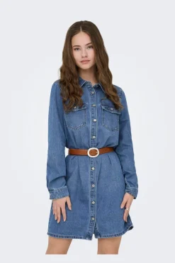 Only Onllisa L/S Dress Gua< Kjoler