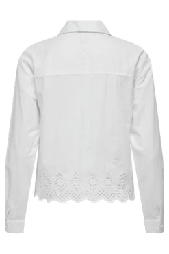 Only Onllou Life Emb L/S Shirt< Bluser & Skjorter|Sæt 🛍️
