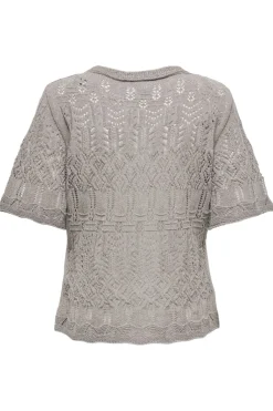 Onllovely Ss Glitter Button Top Knt*Only Outlet