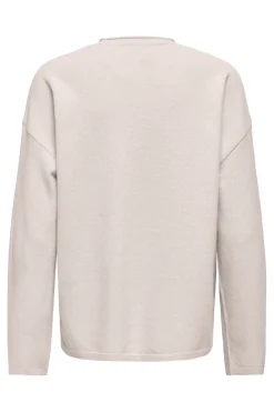 Only Onlloyal Amalio Ls O-Neck Knt< Strik|Bluser & Skjorter