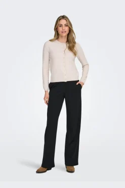 Onlloyal Ls O-Neck Button Cardi Knt*Only Discount