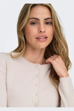 Onlloyal Ls O-Neck Button Cardi Knt*Only Discount