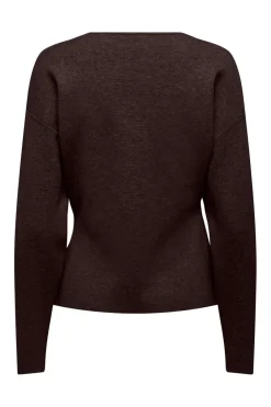 Only Onllucy Ls O-Neck Cardigan Knt< Cardigans