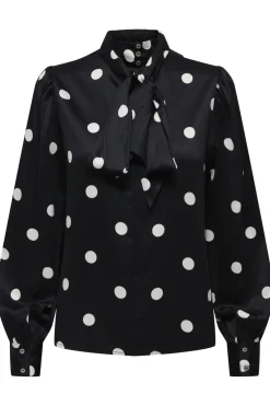 Onllydia L/S Satin Bow Shirt*Only New