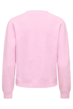 Only Onlmacey Ls Oneck Half Button Knt< Cardigans|Ammevenligt Tøj