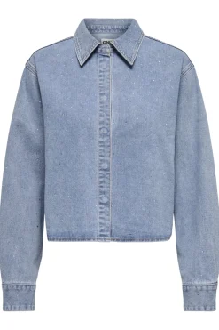 Onlmaggiemay L/S Rhinest Shirt*Only Discount