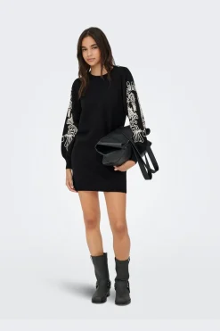 Only Onlmagnolia Ls Detail Dress Knt< Kjoler