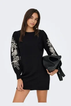 Only Onlmagnolia Ls Detail Dress Knt< Kjoler