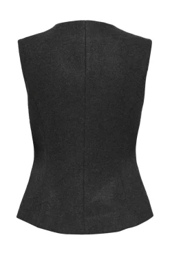 Onlmaika Asym Fit Waistcoat Ox*Only Clearance