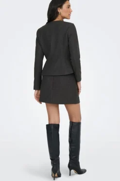 Only Onlmaika L/S Asym Fit Jacket Ox< Sæt 🛍️|Overtøj & Jakker