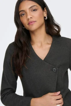 Only Onlmaika L/S Asym Fit Jacket Ox< Sæt 🛍️|Overtøj & Jakker