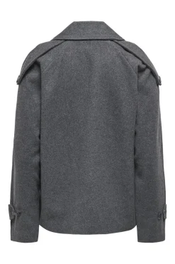 Onlmaisy Short Wool Life Trench Nc*Only Online