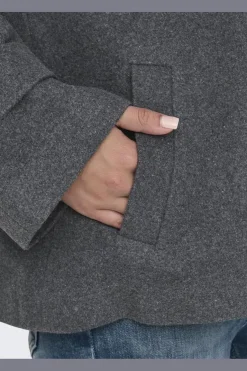 Onlmaisy Short Wool Life Trench Nc*Only Online