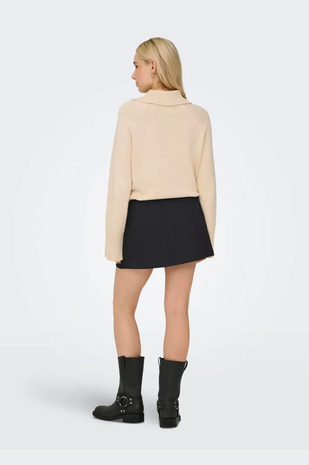 Onlmanheim Life Pleat Skirt Moch Tlr*Only Sale