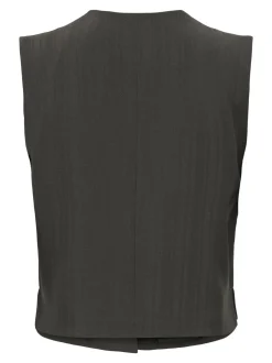 Only Onlmateo Life S/L Stripe Vest Cc Tlr< Veste