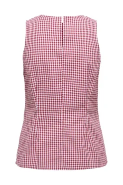 Only Onlmaye Sl Check Top< Sæt 🛍️|T-Shirts & Toppe