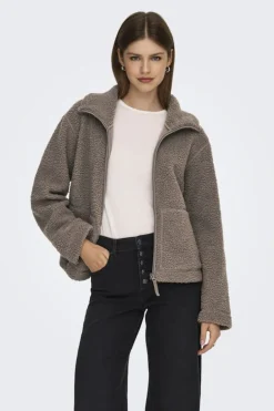 Only Onlmegan Teddy Jacket< Overtøj & Jakker