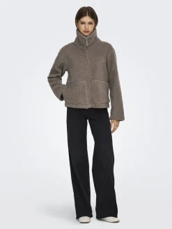 Only Onlmegan Teddy Jacket< Overtøj & Jakker