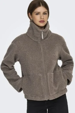 Only Onlmegan Teddy Jacket< Overtøj & Jakker