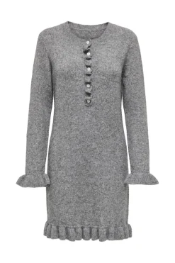 Only Onlmera Life Ls Frill Dress Knt< Kjoler