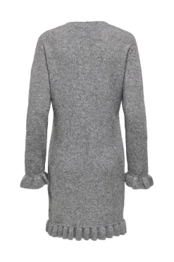 Only Onlmera Life Ls Frill Dress Knt< Kjoler