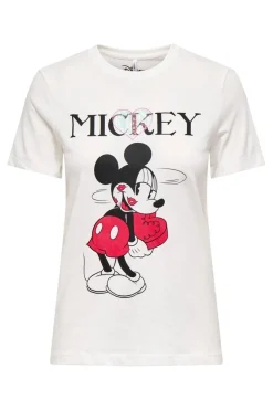 Only Onlmickey Reg S/S Valentine Lux< T-Shirts & Toppe