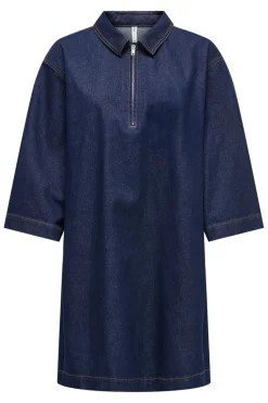 Only Onlmiles 3/4 Zip Dress Gua< Kjoler