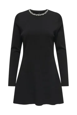 Onlmilla Ls Bling Dress At Knt*Only New
