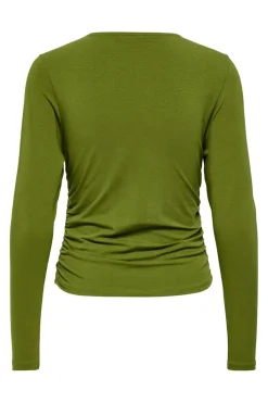 Onlmira Life L/S Ruching Top*Only Clearance