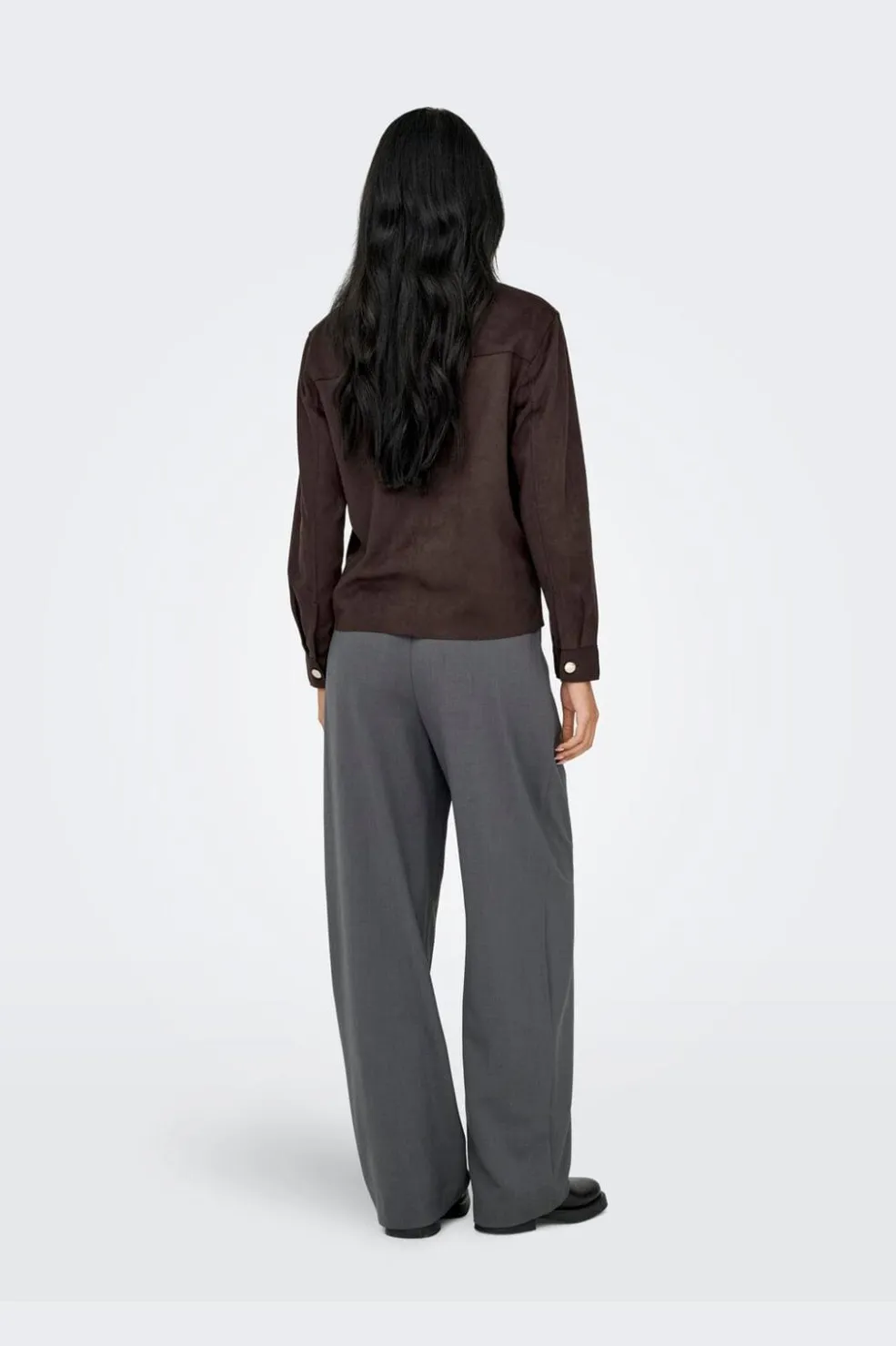 Onlmira L/S Faux Suede Shirt*Only Online