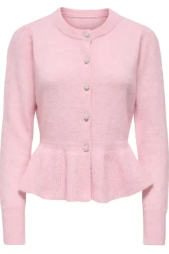 Only Onlmonique Life Ls Peplum Cardi Knt< Cardigans|Ammevenligt Tøj