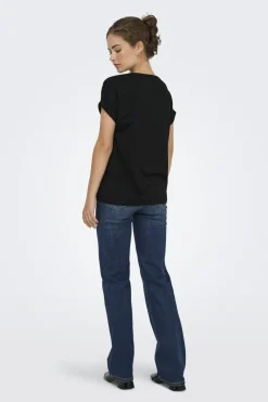 Onlmoster Glitter S/S Top*Only Hot