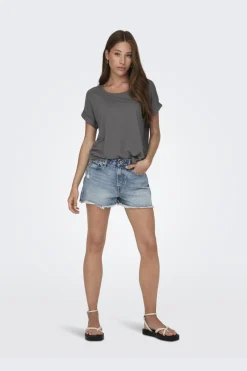 Only Onlmoster S/S O-Neck Top< T-Shirts & Toppe