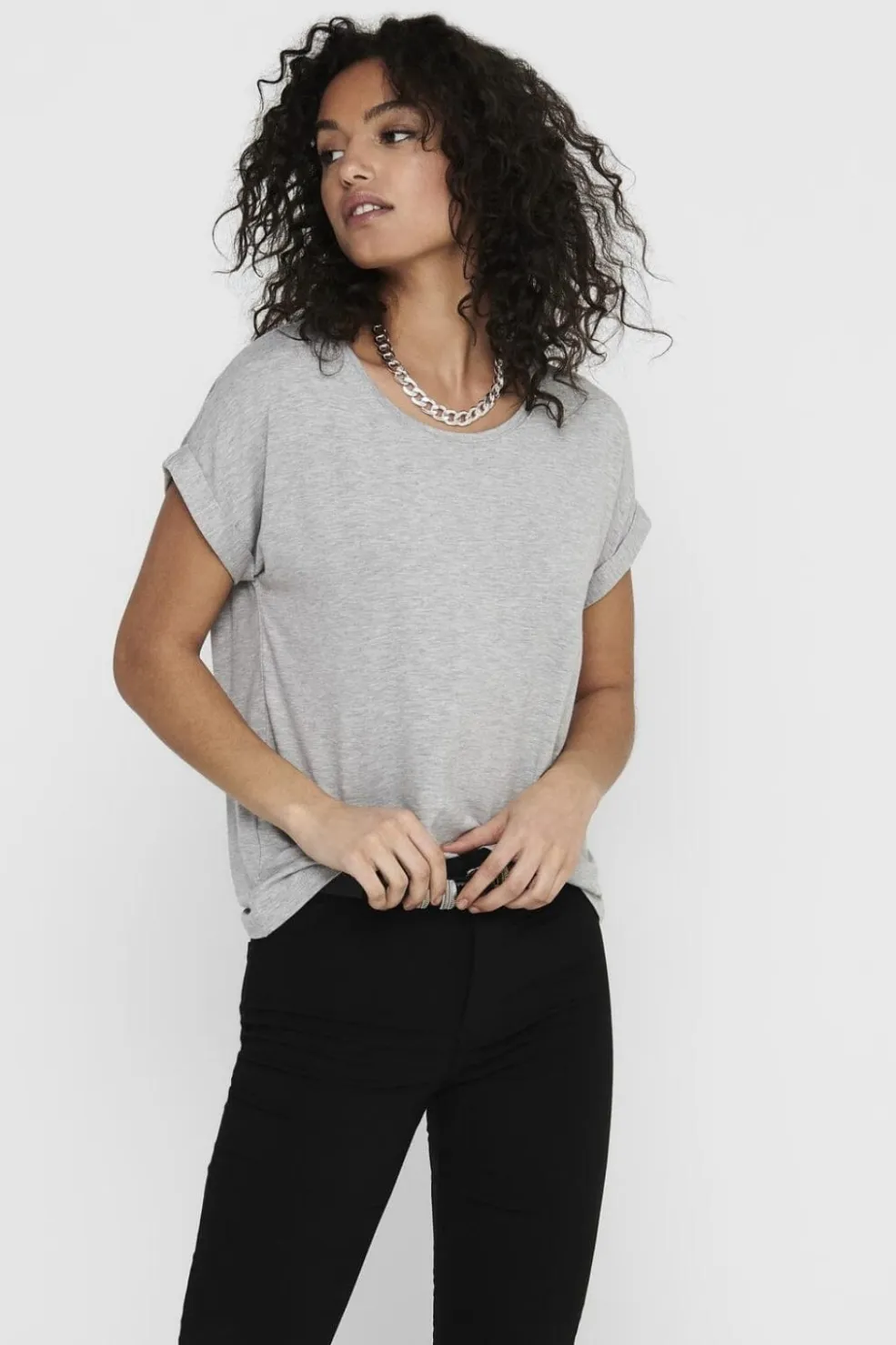 Onlmoster S/S O-Neck Top*Only Best